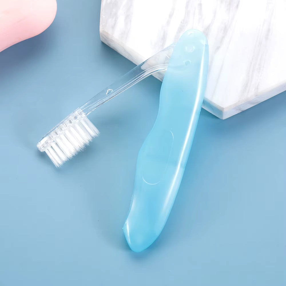 1Pc Folding Toothbrush Portable Travel Camping Outdoor Tooth Brush Soft Foldable Toothbrush Hygiene Oral Cleaning Accessories