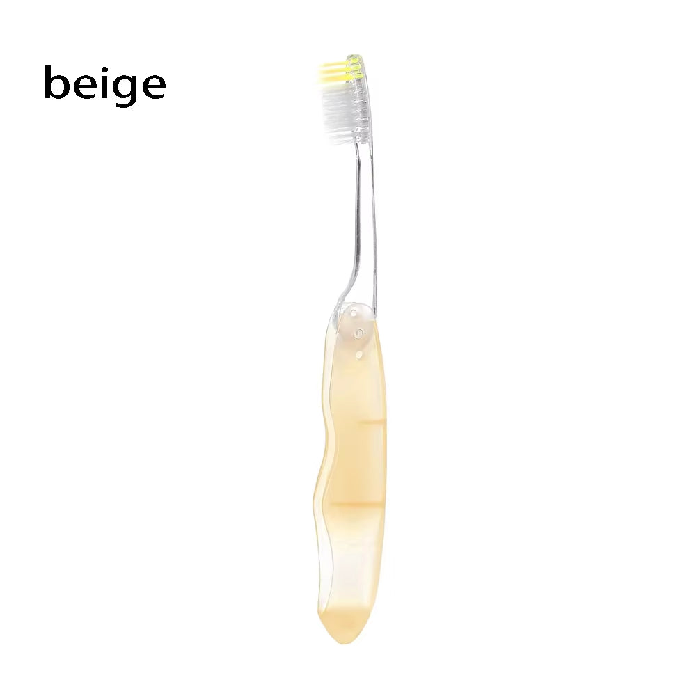 1Pc Folding Toothbrush Portable Travel Camping Outdoor Tooth Brush Soft Foldable Toothbrush Hygiene Oral Cleaning Accessories